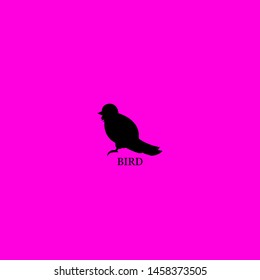 bird icon sign signifier vector