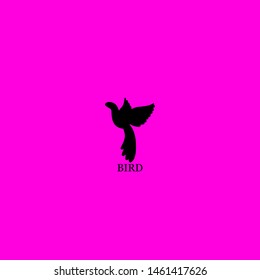 bird icon sign signifier vector