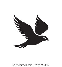 bird icon silhouette vector illustration