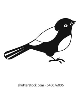 Bird icon. Simple illustration of bird vector icon for web