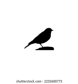 Bird icon. Simple style nature travel big sale poster background symbol. Bird brand logo design element. Bird t-shirt printing. Vector for sticker.