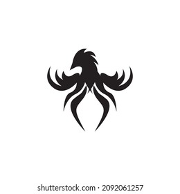 Bird icon and symbol vector illustration
