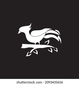 Bird icon and symbol vector illustration