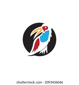 Bird icon and symbol vector illustration