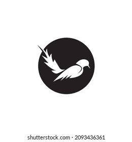 Bird icon and symbol vector illustration