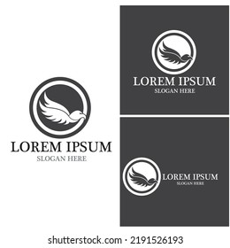 Bird icon and symbol vector illustration
