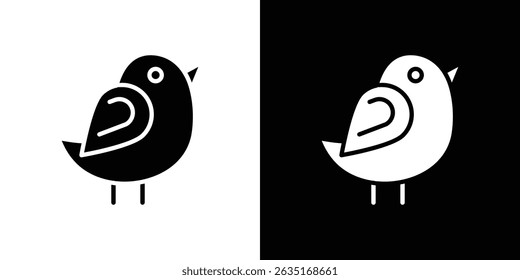 Bird icon symbols. Vector illustration.
