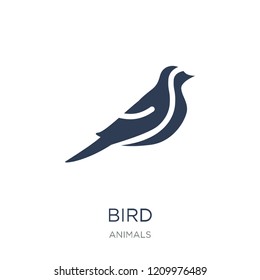 Bird icon. Trendy flat vector Bird icon on white background from animals collection, vector illustration can be use for web and mobile, eps10