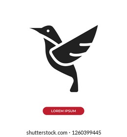 Bird icon vector