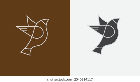 bird icon vector art design.