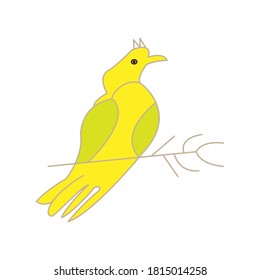 Bird icon vector design illustration