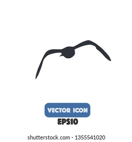 bird icon, bird vector. eps10