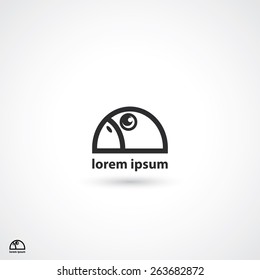 Bird icon - vector illustration