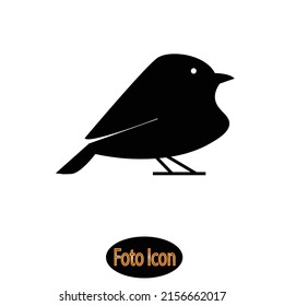 Bird icon. Vector illustration eps10
