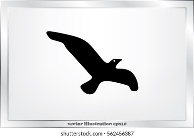bird icon vector illustration eps10.