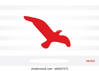 bird icon vector illustration eps10.