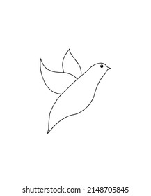bird icon vector illustration logo template