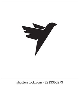 BIRD ICON VECTOR ILLUSTRATION SYMBOL DESIGN