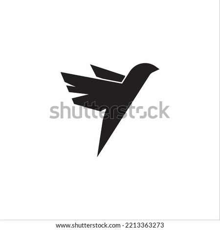 BIRD ICON VECTOR ILLUSTRATION SYMBOL DESIGN