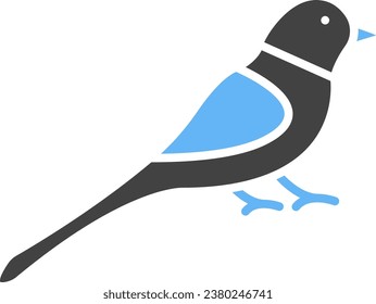 Bird icon vector image. Suitable for mobile application web application and print media.