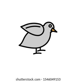 Bird Icon Vector Logo Templatet Design Illustration Eps - 10
