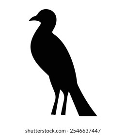Icono del pájaro, Vector del pájaro, silueta del pájaro