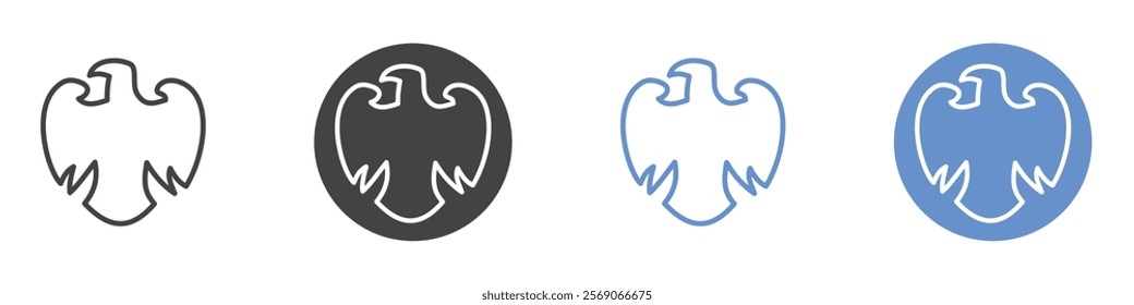 Bird icon vector symbol outline sign