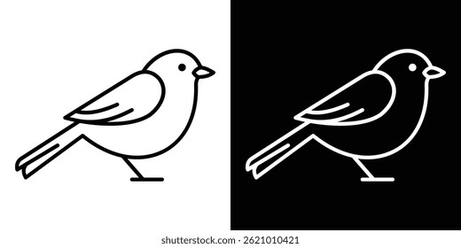 Bird icon vector for web, and mobile app