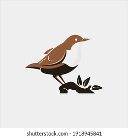 Bird Illustration Vector Animal Fauna Design, Graphic Element Template