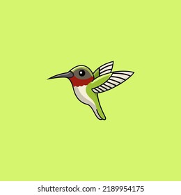 bird illustration vector graphic, good foe icon