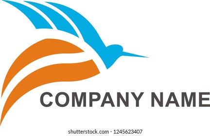 The bird image symbol is so unique and reflects direction and speed