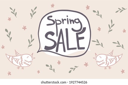 Bird with inscription spring sale