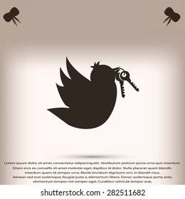  Bird with the keys icon