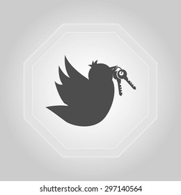  Bird with the keys icon