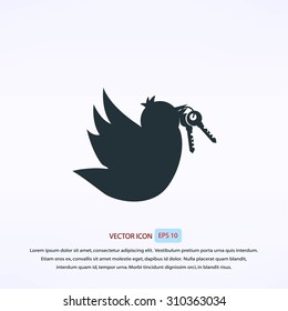  Bird with the keys icon