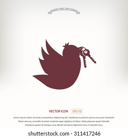  Bird with the keys icon