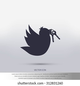  Bird with the keys icon