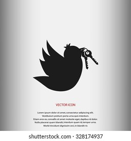  Bird with the keys icon