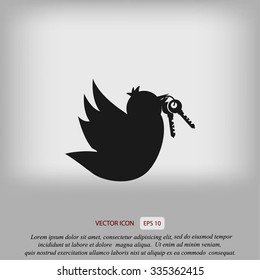  Bird with the keys icon