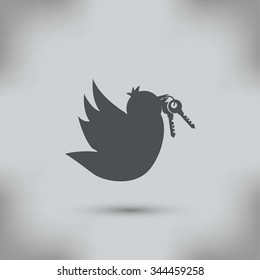  Bird with the keys icon