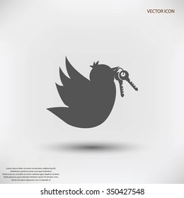  Bird with the keys icon