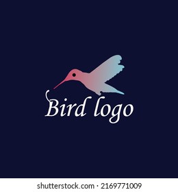 Bird laborious best logo design vector template