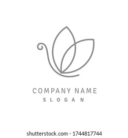 bird and leaf logo company