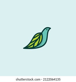 Bird Leaf Logo
simple and unique design