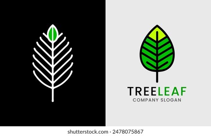 Bird leaf, tea bird, leaf bird, plant tree minimalist logo icon hill forest, tree house green symbol concept 