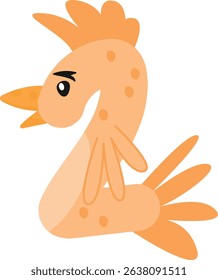 Bird Letters and Numbers Chicken Turkey Font