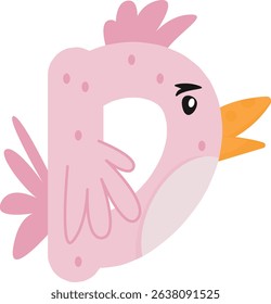Bird Letters and Numbers Chicken Turkey Font
