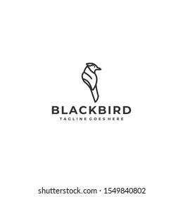 Bird Line Art Eagle Colorful Designs Concept illustration Vector Template, Suitable for Creative Industry, Multimedia, entertainment, Educations, Shop, and any related business