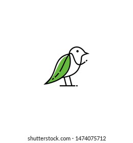 Bird Line Drawing Images Stock Vectors