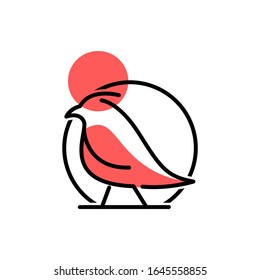 The Bird Line Monoline Logo
